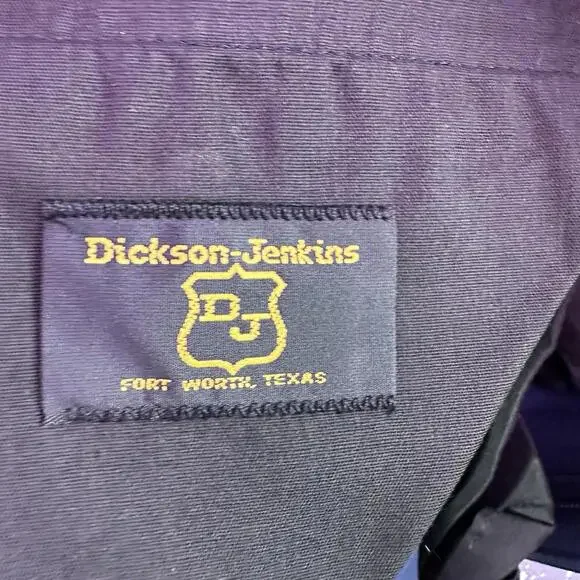 VTG Dickson Jenkins Western Pants Mens 28 Blue Bootcut Flared Bell NWT USA 70's - Picture 3 of 9